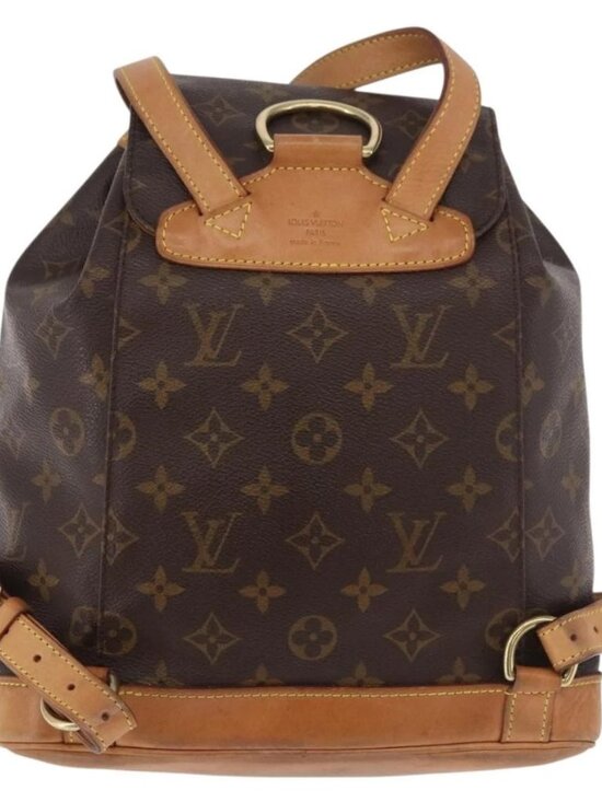 LOUIS VUITTON Monogram Montsouris MM Backpack M51136 LV Auth 184703 main image 6